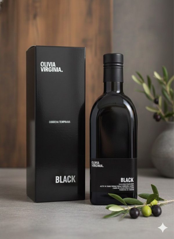 oliviablack Black. Caja de 6 botellas de 500ml